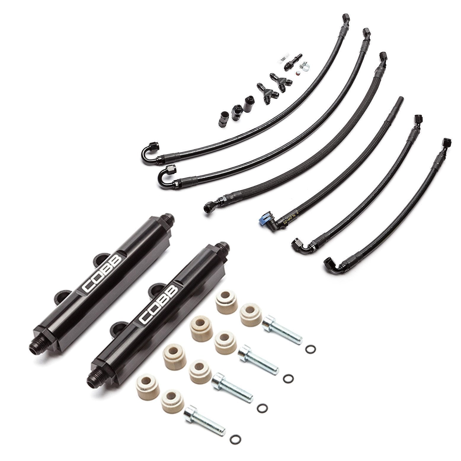 Cobb Tuning, COBB Fuel Rail and Fuel Line Package | 2008-2020 Subaru STI (SUB000FRLK)