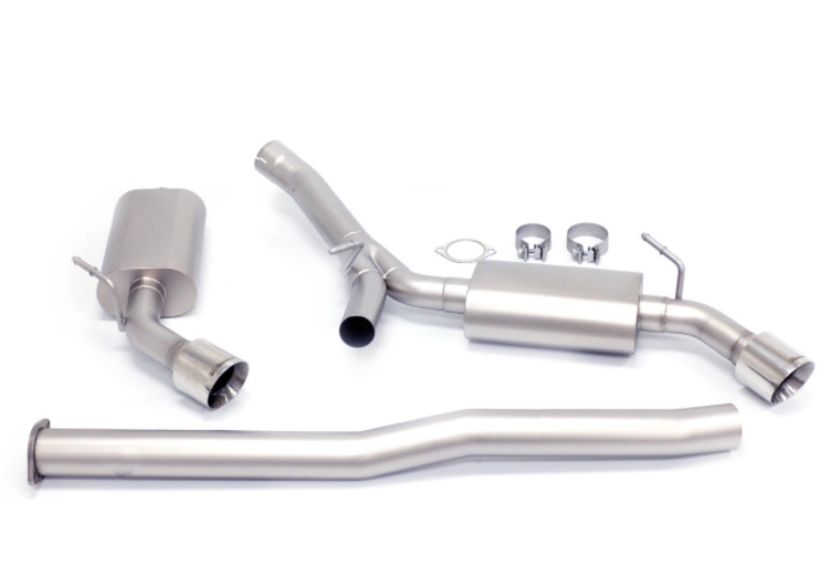 Custom Performance Engineering, CP-E Austenite Dual Exit Cat-Back Exhaust | 2008-2015 Mitsubishi Evolution X (MTAE00005T)