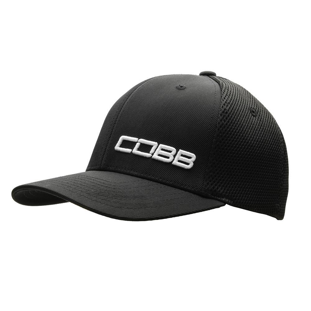 Cobb Tuning, Cobb Tuning FlexFit Ultrafibre Airmesh Cobb Logo Cap (CO-CAP-BLACK-ULTRA)