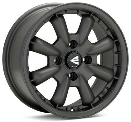 Enkei, Compe 16x7 25mm Inset 4x100 Bolt Pattern 72.6mm Bore Dia Matte Gunmetal Wheel by Enkei