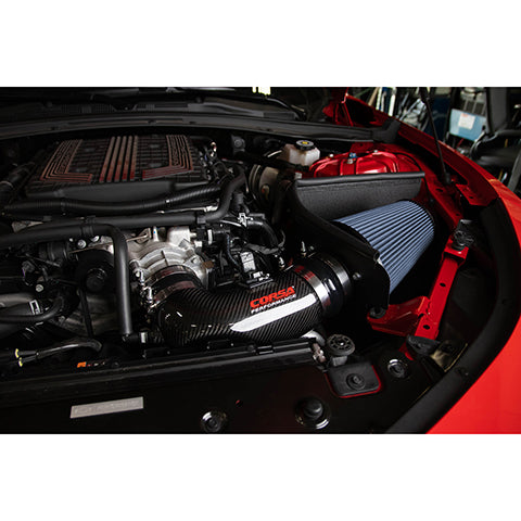 Corsa Exhaust, Corsa Performance Carbon Fiber Air Intake | 2017-2021 Chevrolet Camaro ZL1 (44005/D)