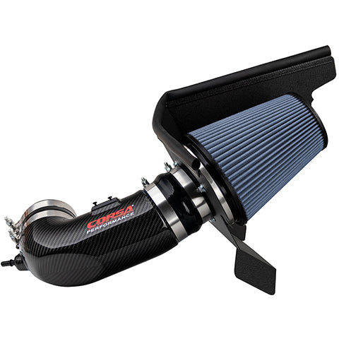 Corsa Exhaust, Corsa Performance Carbon Fiber Air Intake | 2017-2021 Chevrolet Camaro ZL1 (44005/D)