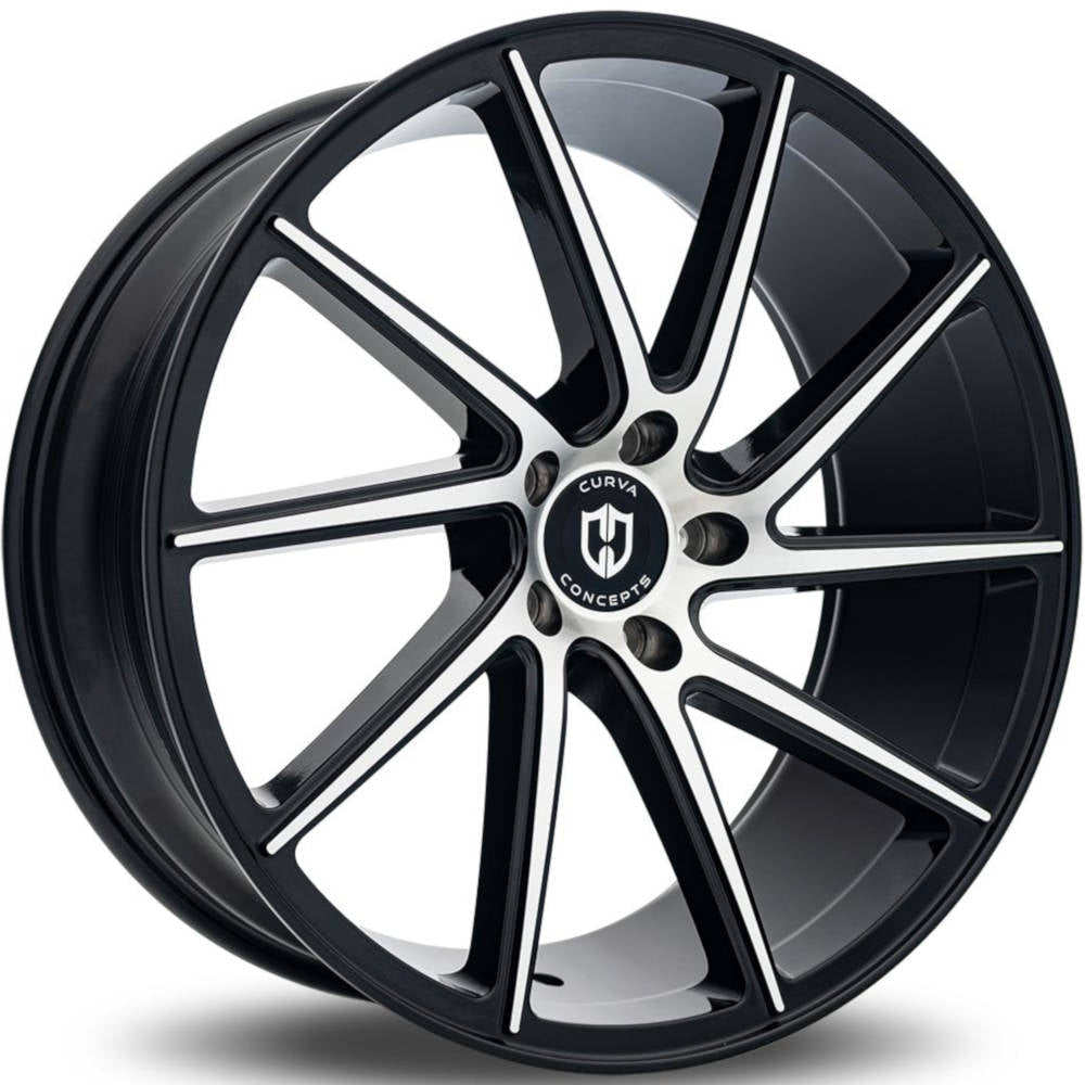 Curva Concepts, Curva Concepts C22 Series 5x120 20x8.5in. 35mm. Offset Wheels (C22-20851203573BMF)