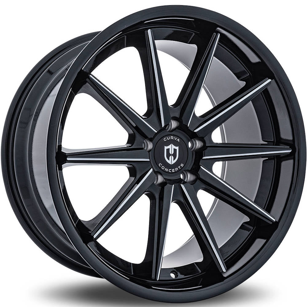 Curva Concepts, Curva Concepts C24 Series 5x112 20x9in. 35mm. Offset Wheels (C24-20901123573BMW)