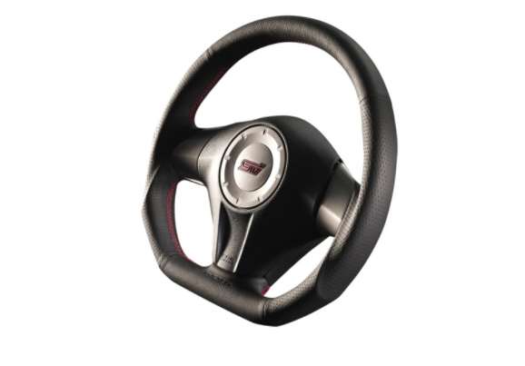 DAMD Steering Wheels, DAMD D-Shaped Leather Steering Wheel | Multiple Subaru Fitments (SS358-DL)