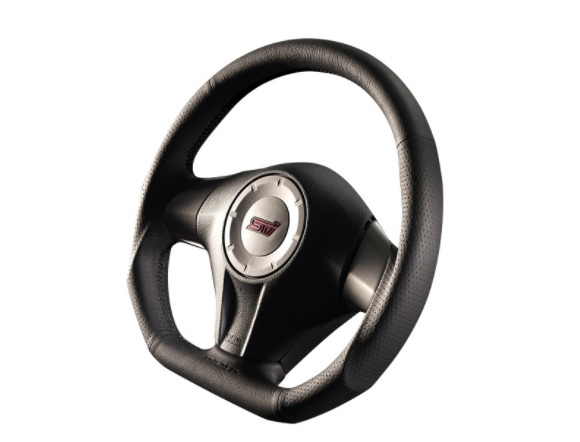 DAMD Steering Wheels, DAMD D-Shaped Leather Steering Wheel | Multiple Subaru Fitments (SS358-DL)