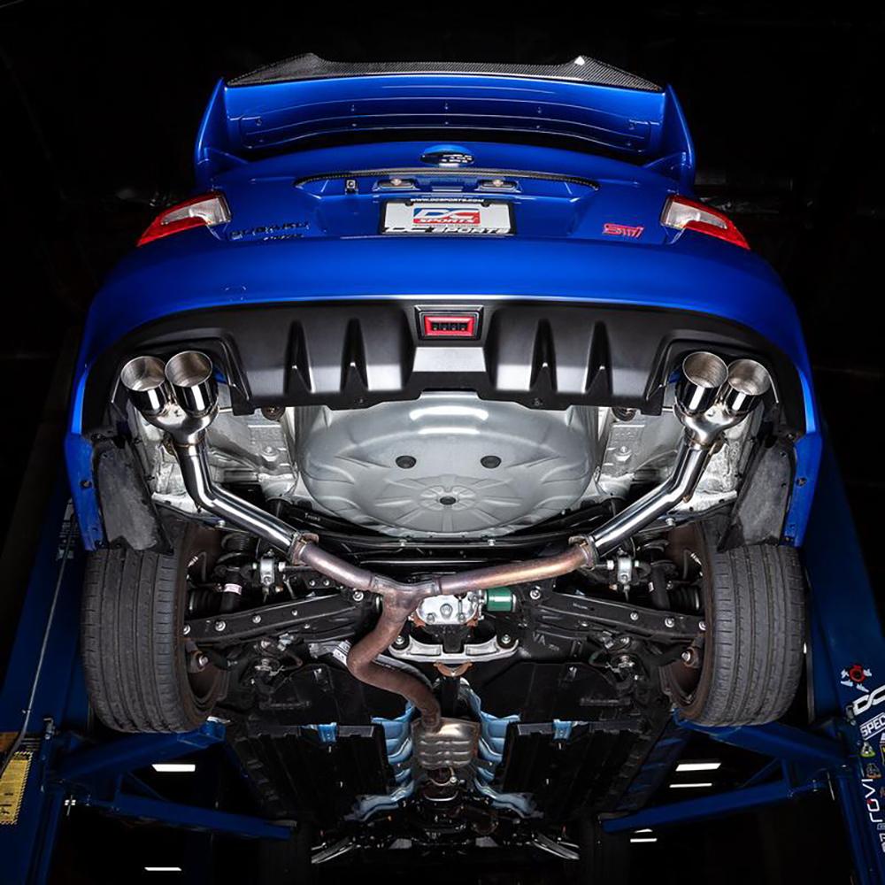 DC Sports, DC Sports Muffler Delete System | 2016-2021 Subaru WRX STI (MDS4305/BK/BT)