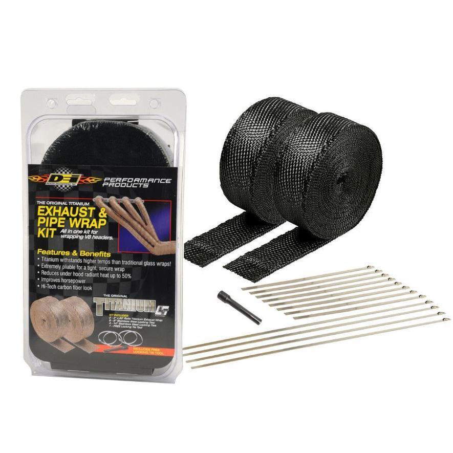 DEI, DEI Black Titanium Exhaust Wrap Kit (10073)