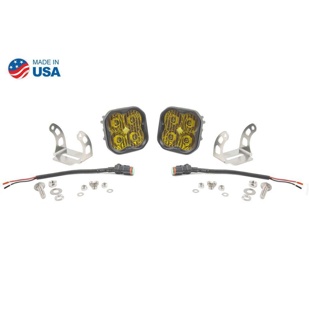 Diode Dynamics, Diode Dynamics SS3 3" Standard Yellow LED Pods - Pair