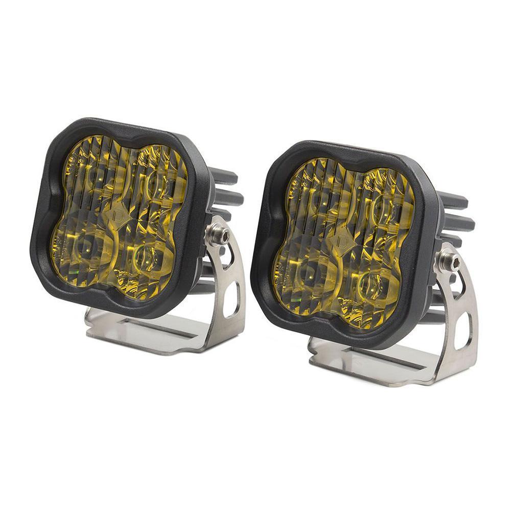 Diode Dynamics, Diode Dynamics SS3 3" Standard Yellow LED Pods - Pair