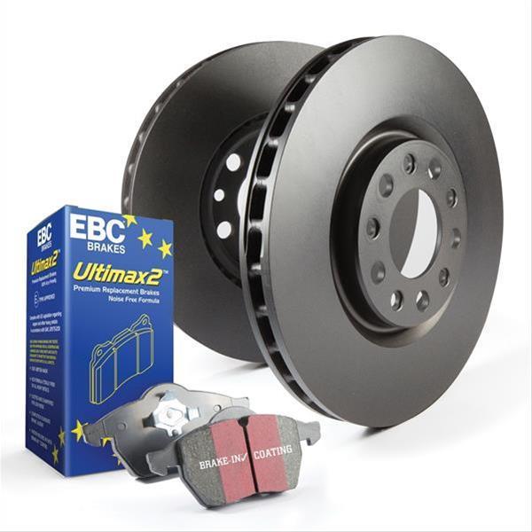 EBC Brakes, EBC Brakes Rear Stage 1 Brake Upgrade Package | 2008-2015 Mitsubishi Evo X (S1KR1483)