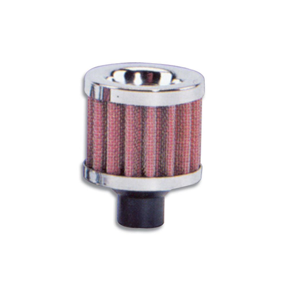 Vibrant Performance, Vibrant Performance Crankcase Breather Filter w/ Chrome Cap 1/2" (12mm) Inlet I.D. (2167)